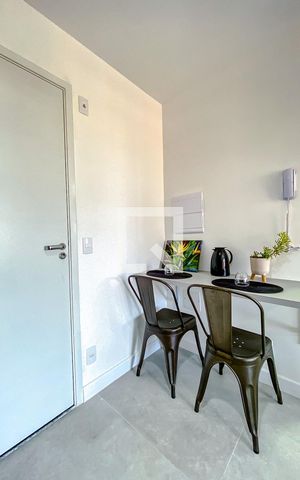 Studio à venda com 34m², 1 quarto e sem vagaCozinha