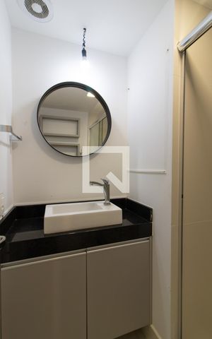 Apartamento à venda com 40m², 1 quarto e 1 vaga Apartamento à venda com 40m², 1 quarto e 1 vagaBanheiro