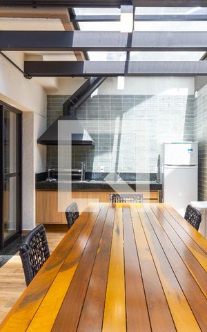 Studio para alugar com 25m², 1 quarto e sem vaga Studio para alugar com 25m², 1 quarto e sem vagaÁrea comum - Churrasqueira