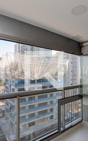 Studio à venda com 29m², 1 quarto e sem vagaVaranda