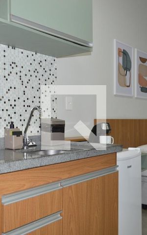 Studio à venda com 23m², 1 quarto e sem vagaCozinha