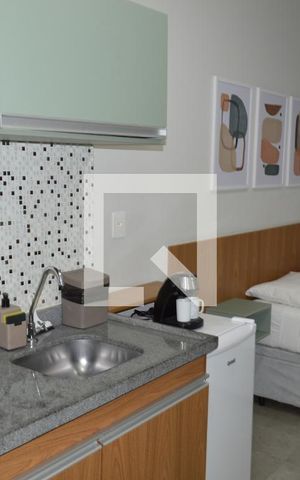 Studio à venda com 23m², 1 quarto e sem vagaCozinha