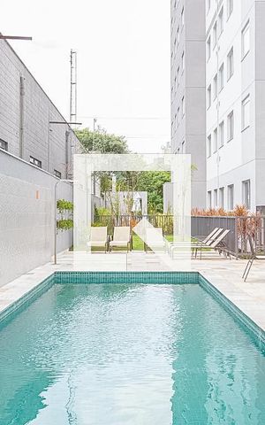 Apartamento à venda com 42m², 2 quartos e sem vaga Apartamento à venda com 42m², 2 quartos e sem vagaÁrea comum - Piscina