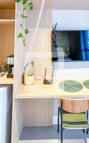 Studio para alugar com 25m², 1 quarto e sem vaga Studio para alugar com 25m², 1 quarto e sem vagaStudio