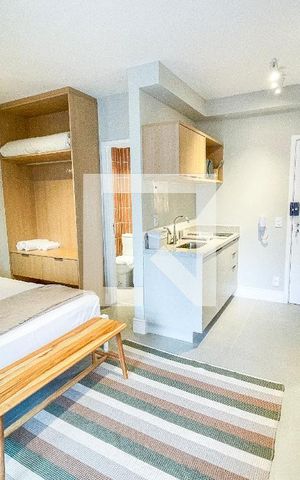Studio para alugar com 25m², 1 quarto e sem vaga Studio para alugar com 25m², 1 quarto e sem vagaStudio