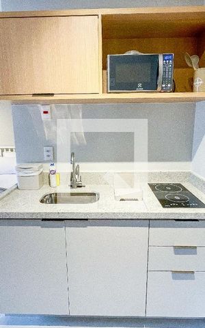 Studio para alugar com 25m², 1 quarto e sem vaga Studio para alugar com 25m², 1 quarto e sem vagaStudio