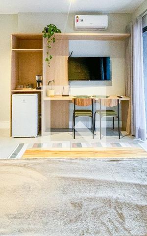 Studio para alugar com 25m², 1 quarto e sem vaga Studio para alugar com 25m², 1 quarto e sem vagaStudio