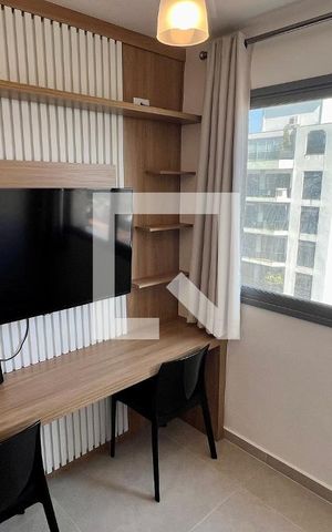 Studio para alugar com 24m², 1 quarto e sem vaga Studio para alugar com 24m², 1 quarto e sem vagaSala