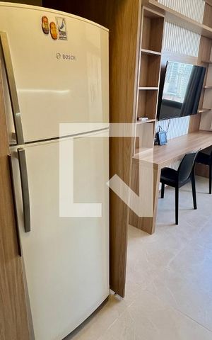 Studio para alugar com 24m², 1 quarto e sem vaga Studio para alugar com 24m², 1 quarto e sem vagaCozinha