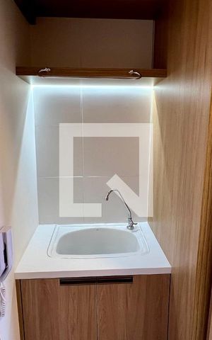 Studio para alugar com 24m², 1 quarto e sem vaga Studio para alugar com 24m², 1 quarto e sem vagaÁrea de Serviço