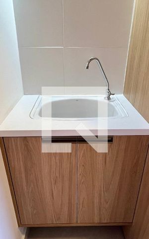 Studio para alugar com 24m², 1 quarto e sem vaga Studio para alugar com 24m², 1 quarto e sem vagaÁrea de Serviço