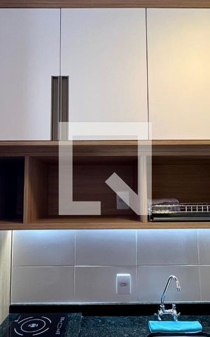 Studio para alugar com 24m², 1 quarto e sem vaga Studio para alugar com 24m², 1 quarto e sem vagaCozinha