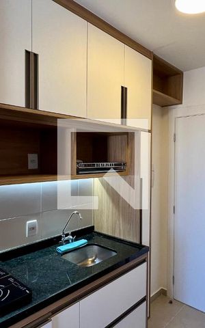 Studio para alugar com 24m², 1 quarto e sem vaga Studio para alugar com 24m², 1 quarto e sem vagaCozinha