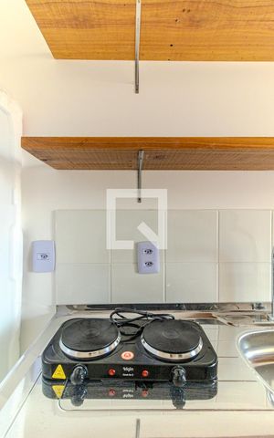 Studio para alugar com 23m², 1 quarto e sem vagaCozinha