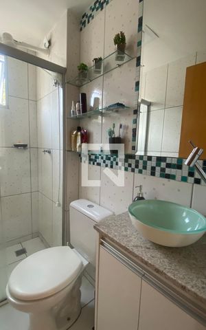 Apartamento à venda com 60m², 2 quartos e 1 vaga Apartamento à venda com 60m², 2 quartos e 1 vagaBanheiro Social