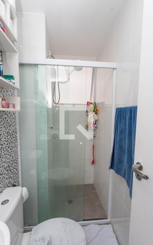 Casa de condomínio para alugar com 44m², 2 quartos e sem vaga Casa de condomínio para alugar com 44m², 2 quartos e sem vagaBanheiro