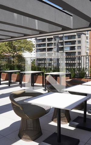 Apartamento à venda com 44m², 2 quartos e 1 vagaArea rooftop