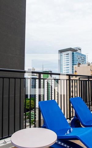 Studio para alugar com 25m², 1 quarto e sem vaga Studio para alugar com 25m², 1 quarto e sem vagaÁrea comum