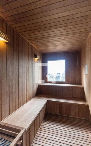 Studio à venda com 23m², 1 quarto e sem vaga Studio à venda com 23m², 1 quarto e sem vagaSauna