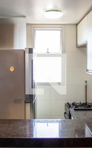 Apartamento para alugar com 32m², 1 quarto e 1 vaga Apartamento para alugar com 32m², 1 quarto e 1 vagaCozinha e Área de Serviço