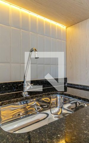 Studio à venda com 25m², 1 quarto e sem vagaCozinha