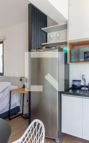 Apartamento à venda com 27m², 1 quarto e sem vaga Apartamento à venda com 27m², 1 quarto e sem vagaStudio Cozinha