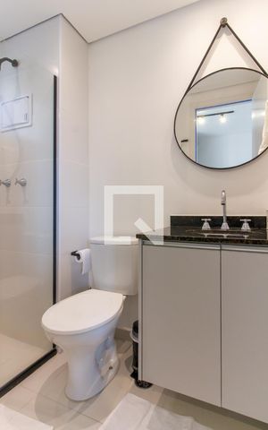 Apartamento à venda com 27m², 1 quarto e sem vaga Apartamento à venda com 27m², 1 quarto e sem vagaBanheiro