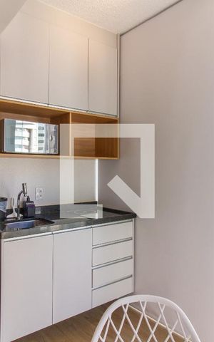 Apartamento à venda com 27m², 1 quarto e sem vaga Apartamento à venda com 27m², 1 quarto e sem vagaStudio Cozinha