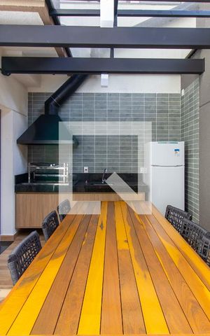 Apartamento à venda com 27m², 1 quarto e sem vaga Apartamento à venda com 27m², 1 quarto e sem vagaÁrea comum - Churrasqueira