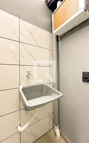 Casa para alugar com 32m², 1 quarto e 1 vagaLavanderia (Torneira)