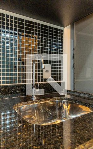 Studio à venda com 26m², 1 quarto e sem vagaCozinha