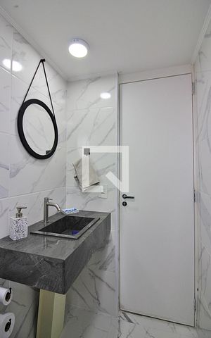 Apartamento para alugar com 50m², 2 quartos e 1 vagaBanheiro Social