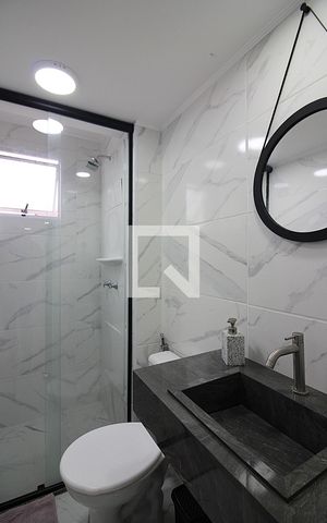 Apartamento para alugar com 50m², 2 quartos e 1 vagaBanheiro Social