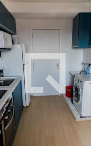 Studio à venda com 27m², 1 quarto e sem vagaCozinha e Área de Serviço