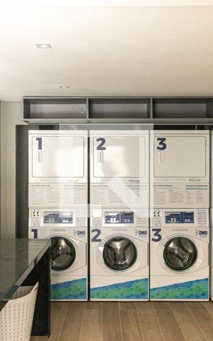Studio para alugar com 27m², 1 quarto e sem vagaLavanderia