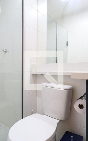 Apartamento para alugar com 35m², 1 quarto e sem vagaBanheiro
