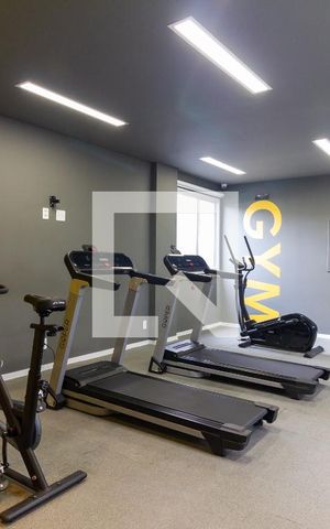 Apartamento para alugar com 26m², 1 quarto e sem vaga Apartamento para alugar com 26m², 1 quarto e sem vagaÁrea comum - Academia