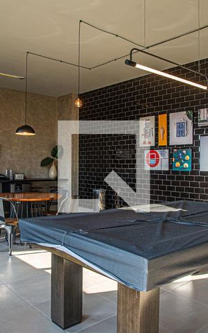 Studio para alugar com 26m², 1 quarto e sem vaga Studio para alugar com 26m², 1 quarto e sem vagaÁrea comum - Sala de jogos