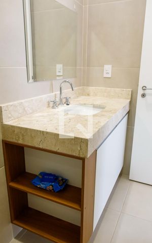 Apartamento para alugar com 52m², 2 quartos e 1 vaga Apartamento para alugar com 52m², 2 quartos e 1 vagaBanheiro