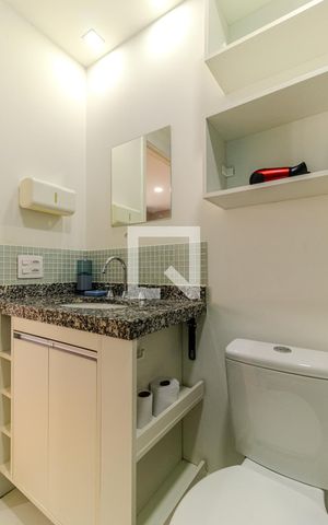 Studio para alugar com 31m², 1 quarto e sem vagaBanheiro