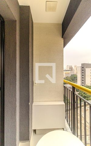 Studio para alugar com 31m², 1 quarto e sem vagaVaranda