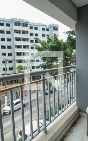 Studio para alugar com 24m², 1 quarto e sem vagaVaranda
