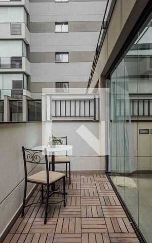 Apartamento para alugar com 50m², 1 quarto e sem vagaVaranda