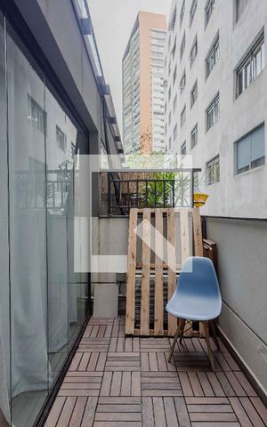Apartamento para alugar com 50m², 1 quarto e sem vagaVaranda