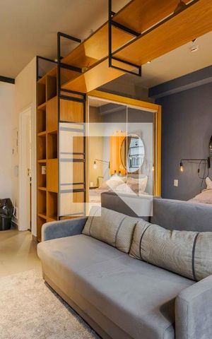 Apartamento para alugar com 50m², 1 quarto e sem vagaQuarto