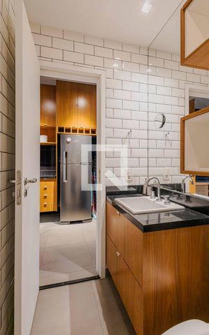 Apartamento para alugar com 50m², 1 quarto e sem vagaBanheiro
