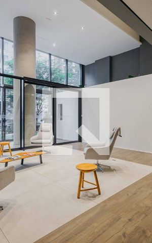 Apartamento para alugar com 50m², 1 quarto e sem vagaHall social