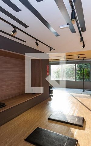 Studio para alugar com 39m², 1 quarto e sem vaga Studio para alugar com 39m², 1 quarto e sem vagaÁrea Comum - Academia