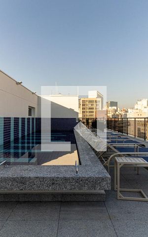 Studio à venda com 33m², 1 quarto e sem vagaPiscina