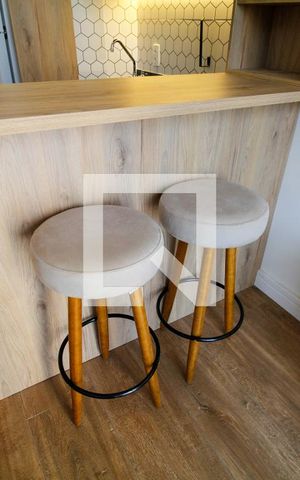 Studio para alugar com 27m², 1 quarto e sem vagaSala